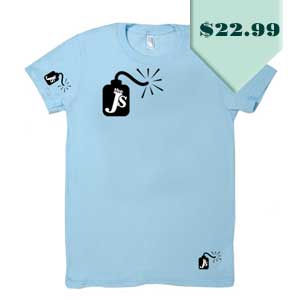 Light blue tee to buy